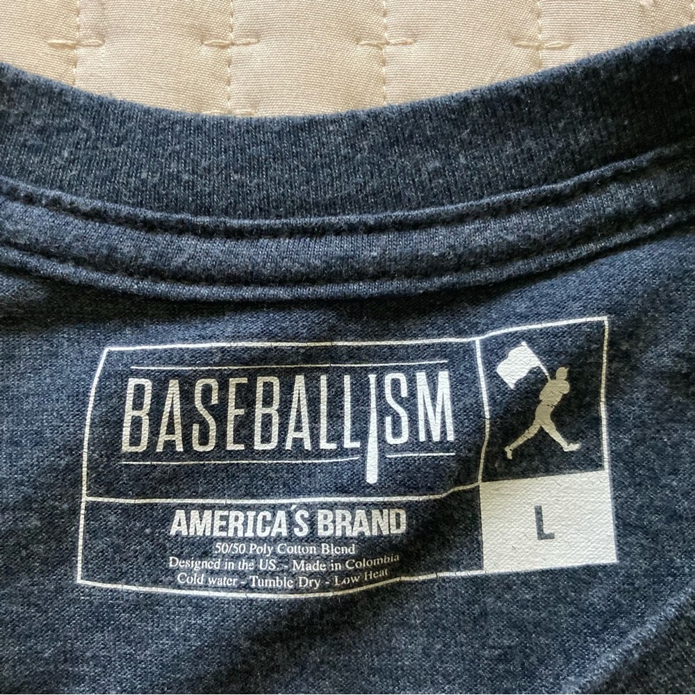 Baseballism Short Sleeve T Shirt Mens Large Life’s Too Short Cotton Polyester - Picture 5 of 8